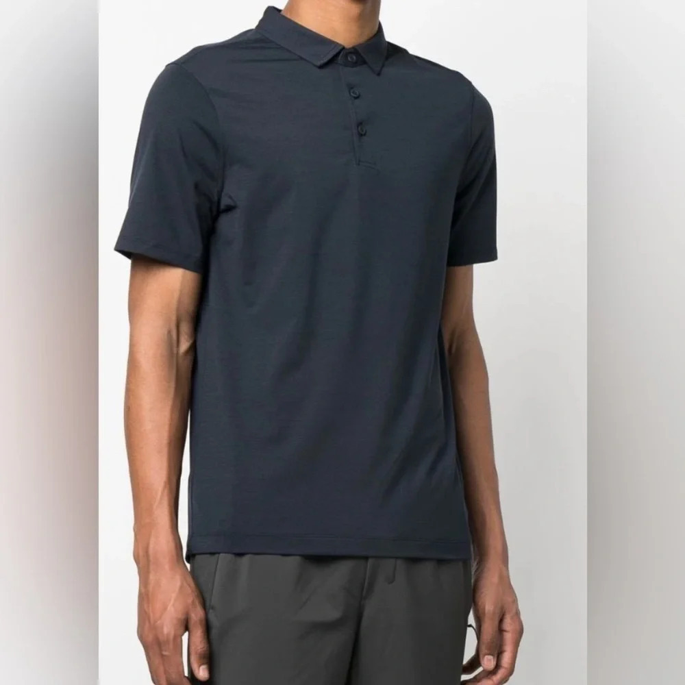 Lululemon Evolution Short sleeve polo shirt Sz L